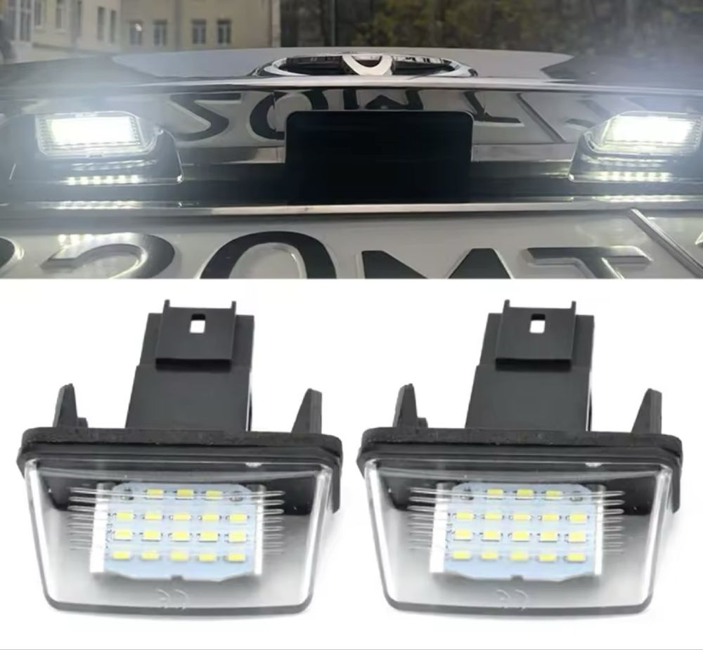 Подсветка номера Peugeot 206 207 306 307 308 5008 partner вантажівок