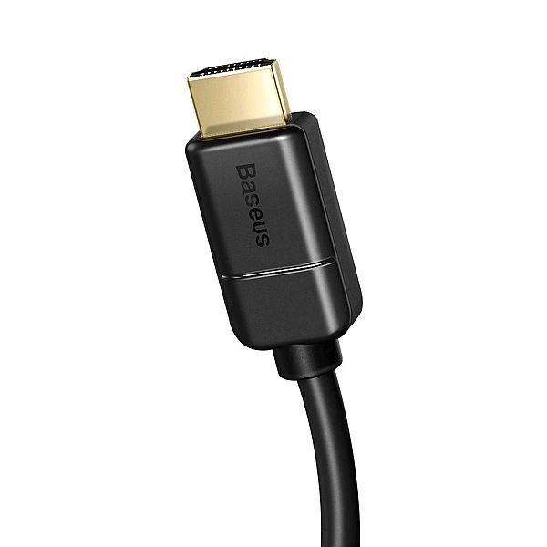 Baseus kabel przewód HDMI 2.0/4K 60 Hz 3D HDR 18 Gbps 3 m czarny (CAKG