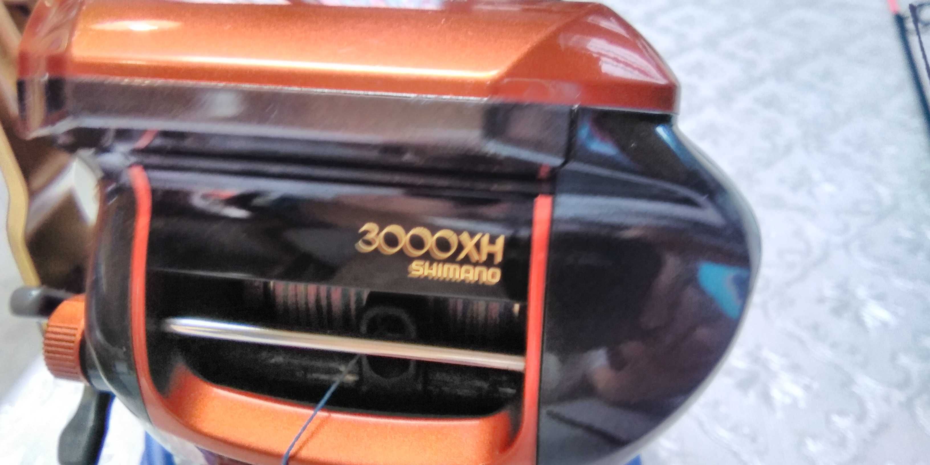 Conjunto, cana DAM e carreto elétrico Shimano Dendo Maru 3000HX,