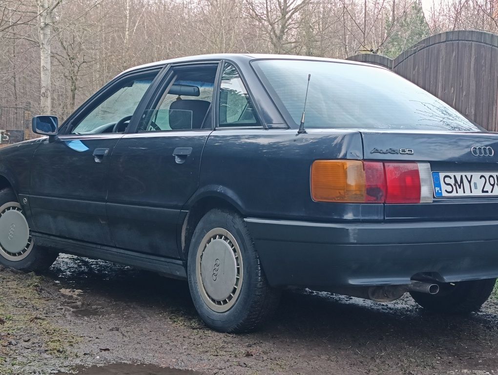 Audi 80 B3 1991 rok 30 lat w rodzinie