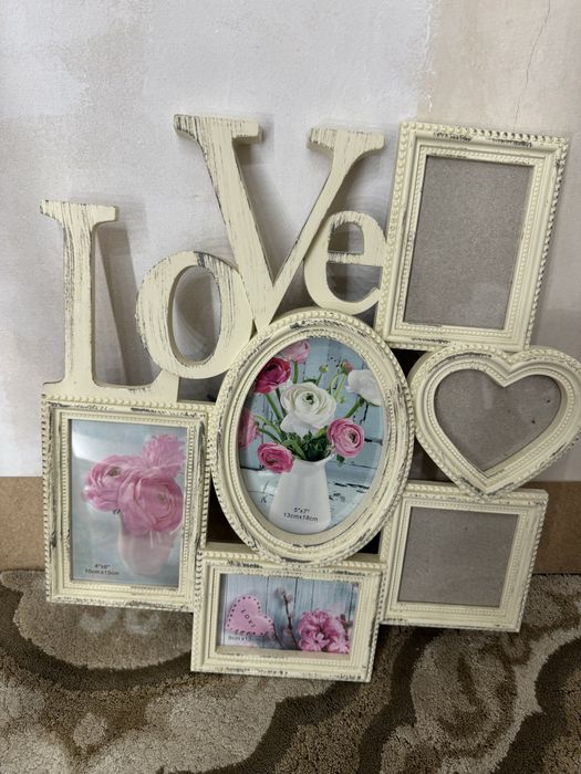 Фоторамка на 6шт love