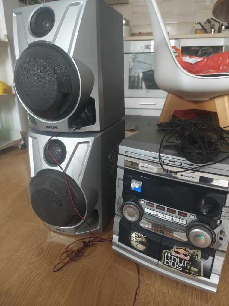 Wieża philips fw-c55 głośniki pilot