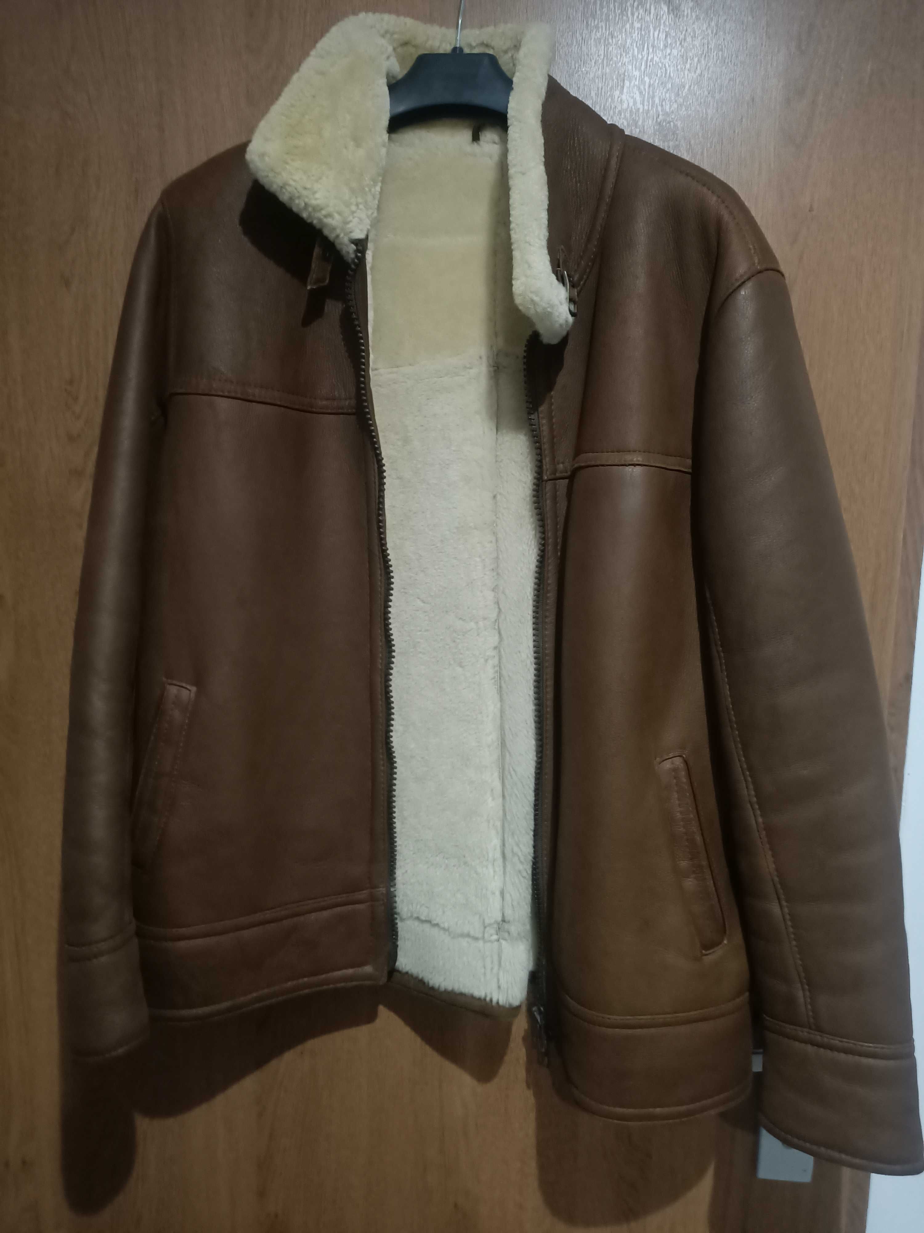 Kożuch męski, pilotka, XL