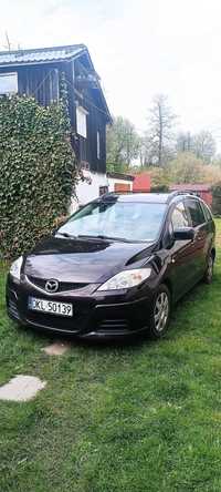 Mazda 5, 7osob+ opony RODZINNY, duży bagażnik,nawigacja, czujnik