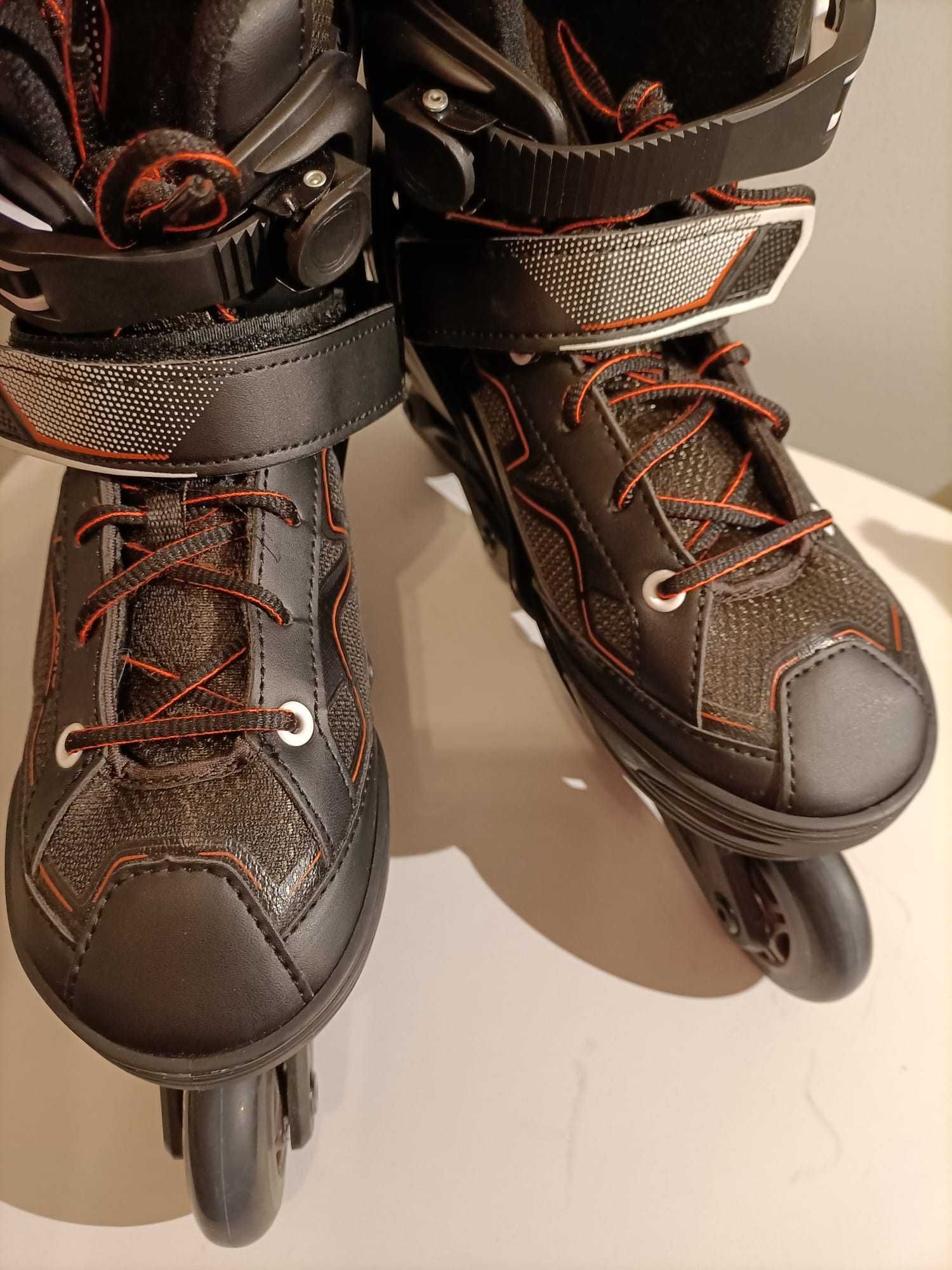 Patins em linha como novos