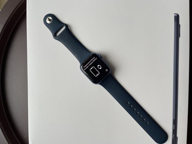 Apple Watch Series 7 41mm GPS Blue Aluminum Case MKN13