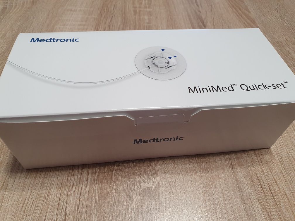 NOWY Zestaw infuzyjny 10x Medtronic Quick Set 6x60