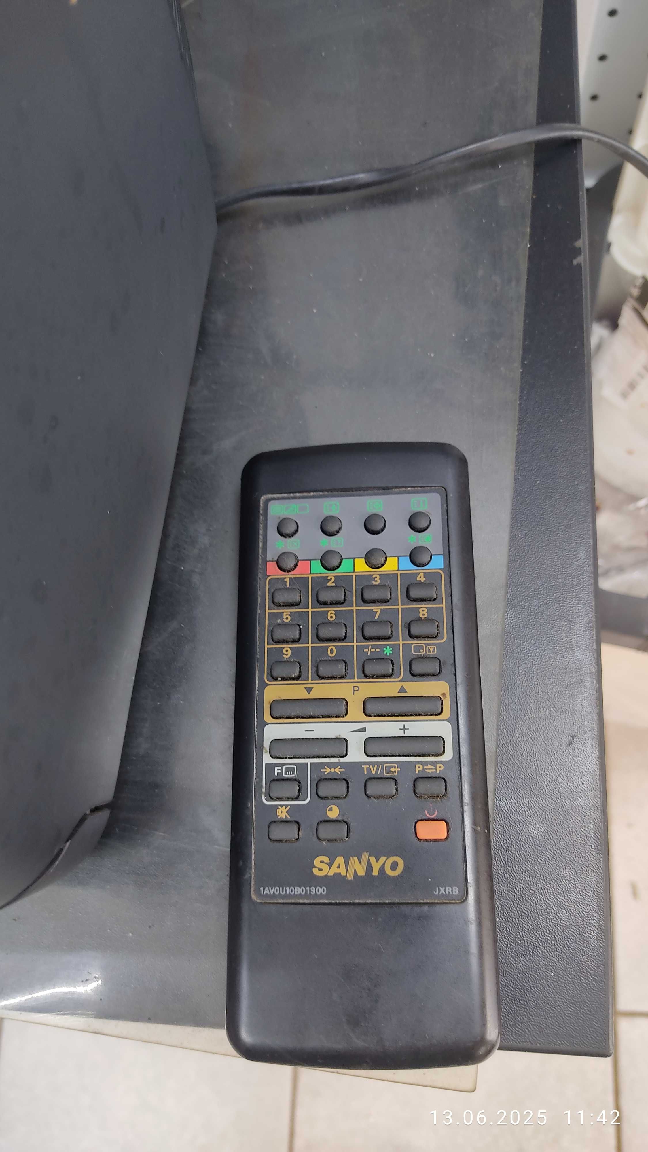 Телевизор Sanyo Japan C20EE13EX полностью рабочий с пультом инструкцие