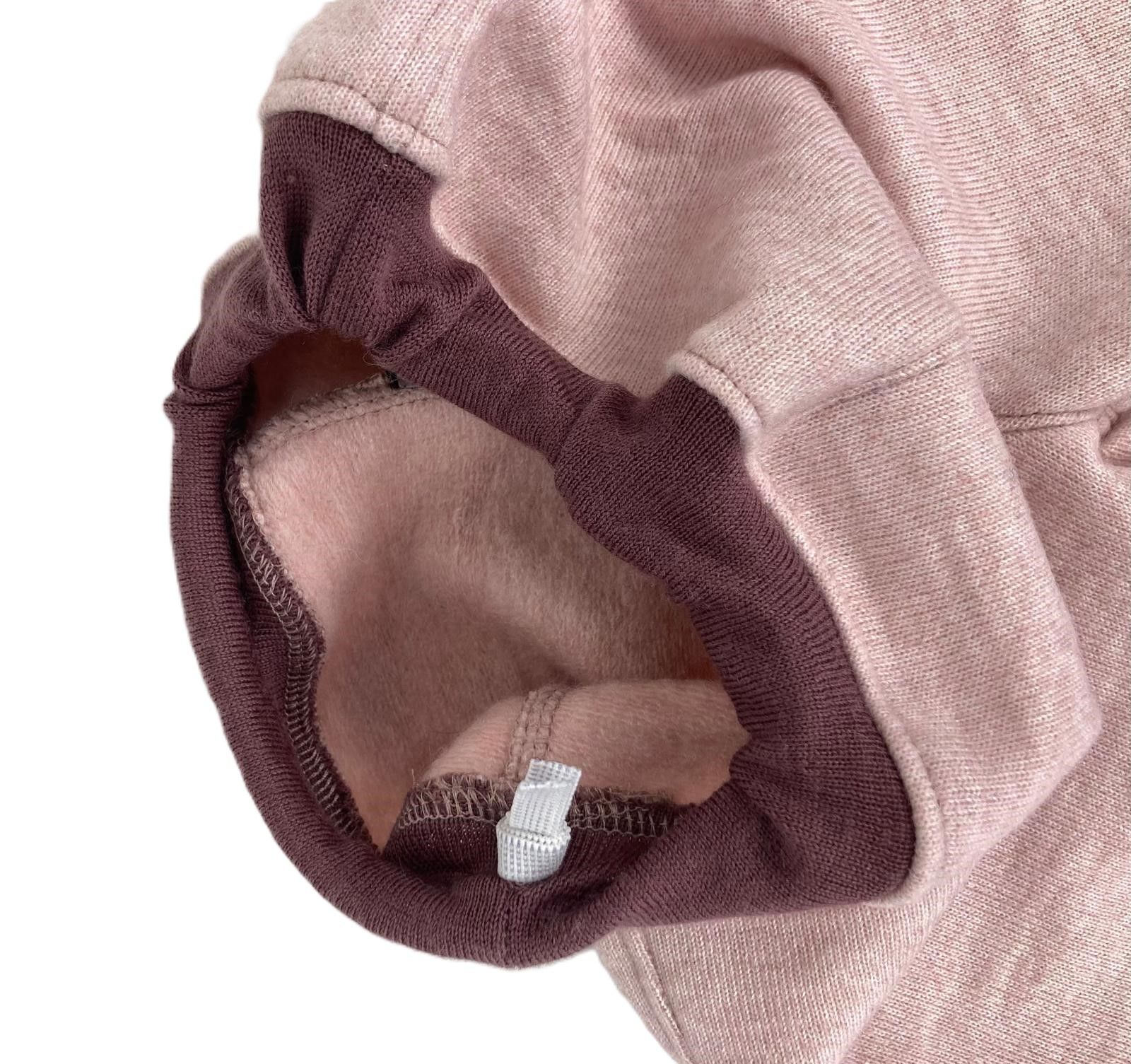 Naturalny wełniany dres komplet bluza spodnie 110 cm merino 100% wełna