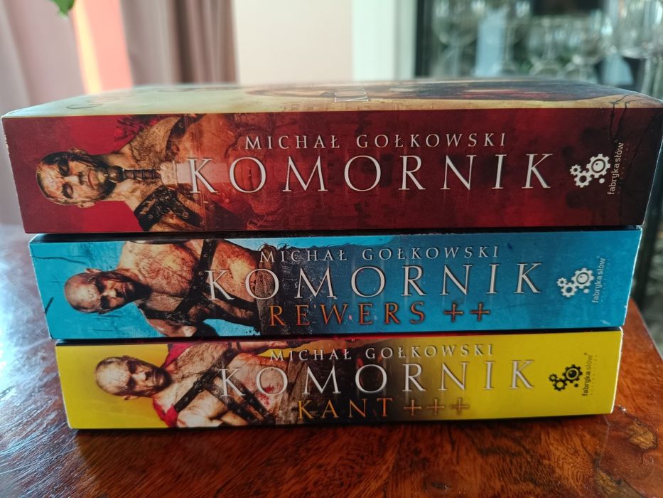 Cykl „Komornik” tom 1–3 Michała Gołkowskiego
