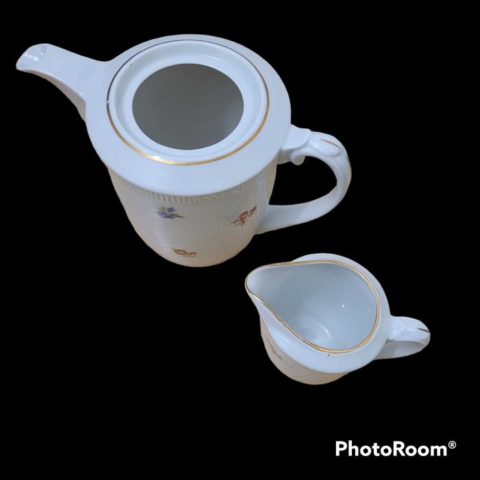Dzbanki Chodzież zestaw porcelana dzbanek do mleka W. Bielany