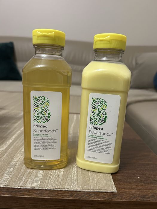 szampon i odżywka Briogeo Superfoods™ Banana + Coconut Nourishing.