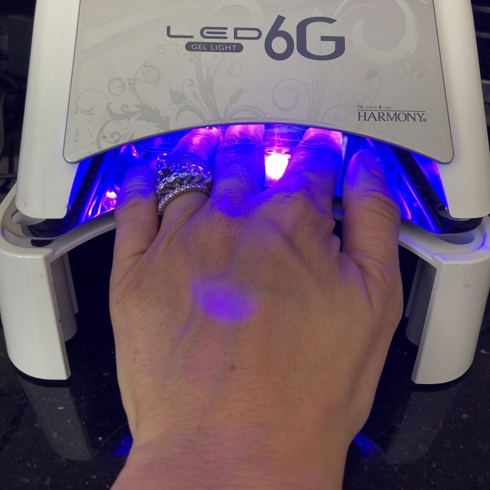 Lampada led profissional para unhas gelish