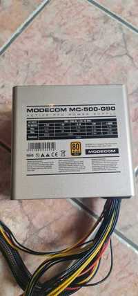 Zasilacz komputerowy Modecom 500W 80 plus Gold