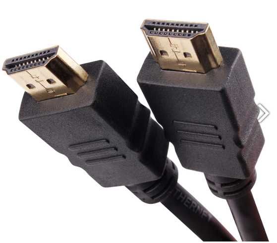 Kabel/przewód HDMI-HDMI 1.5-1.8m, powystawowy