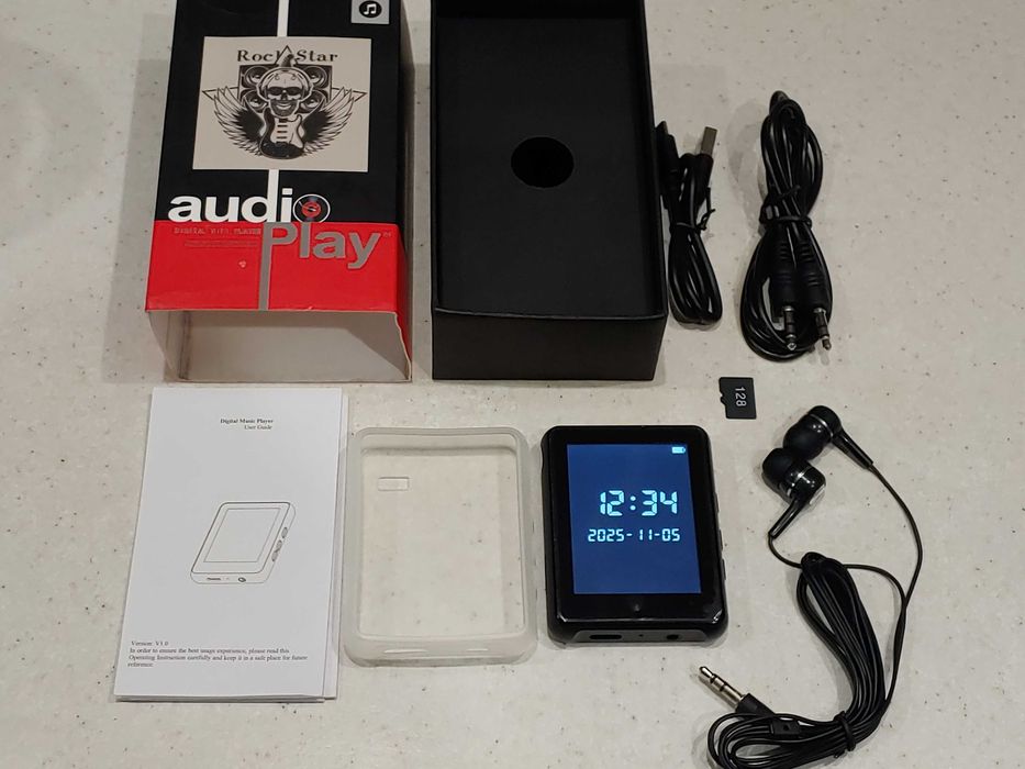 Многофункциональный MP3 плеер RockStar audio play Bluetooth 128ГБ HiFi