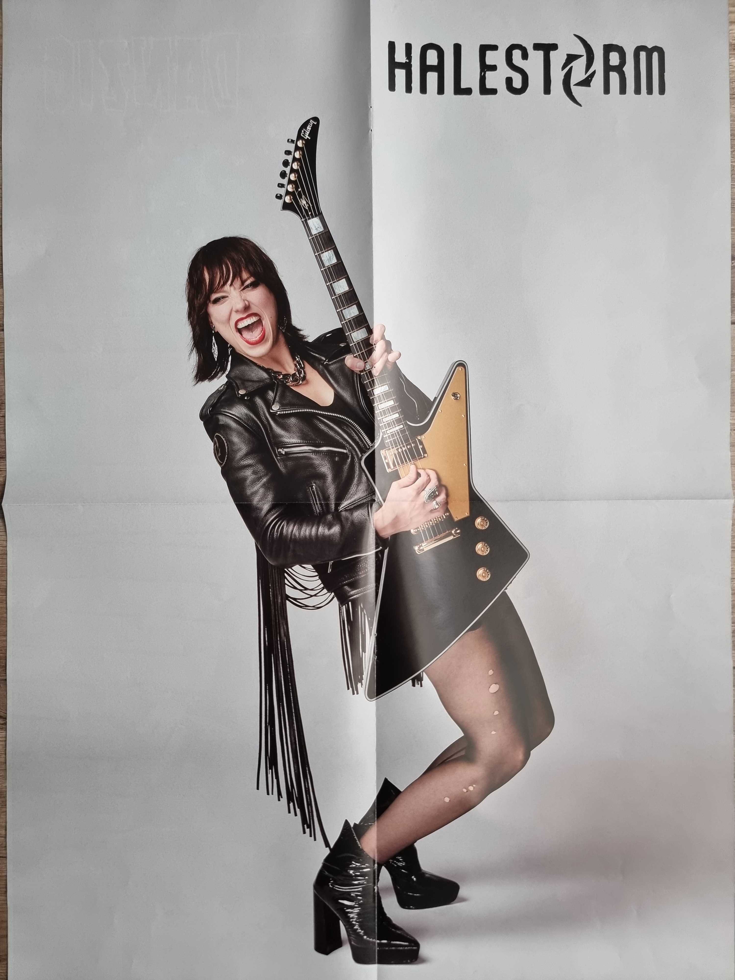 Plakat Elizabeth "Lzzy" Hale (Halestorm) 2019, 40 x 55 cm – Idealny