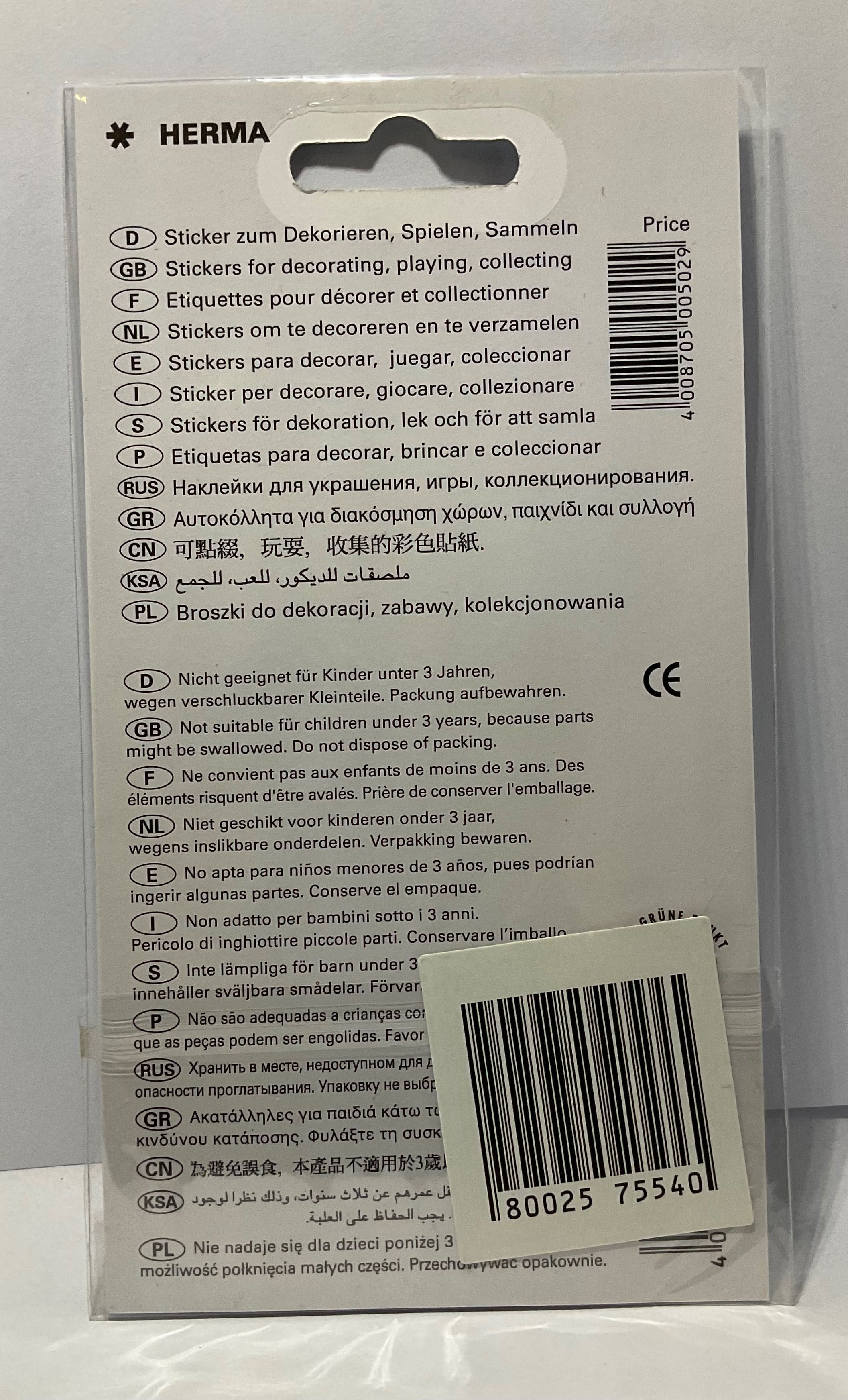 Komplet naklejek (32) wypukłe 3D KWIATKI POŁYSKUJĄCE