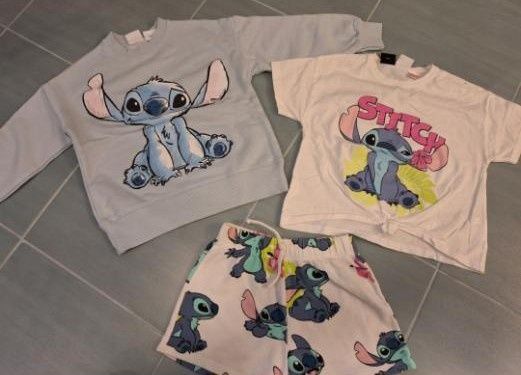 Paczka ubrań (zara, primark ) pokemon , stitch