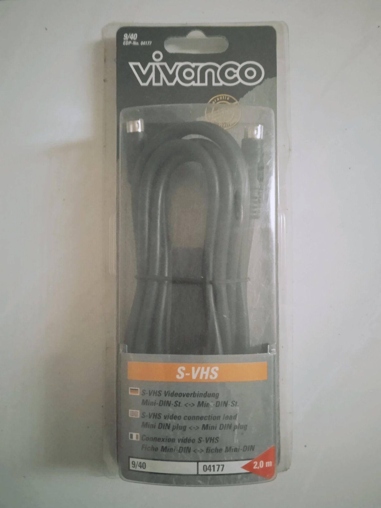 kabel łącznik wideo S-VHS 2m Vivanco