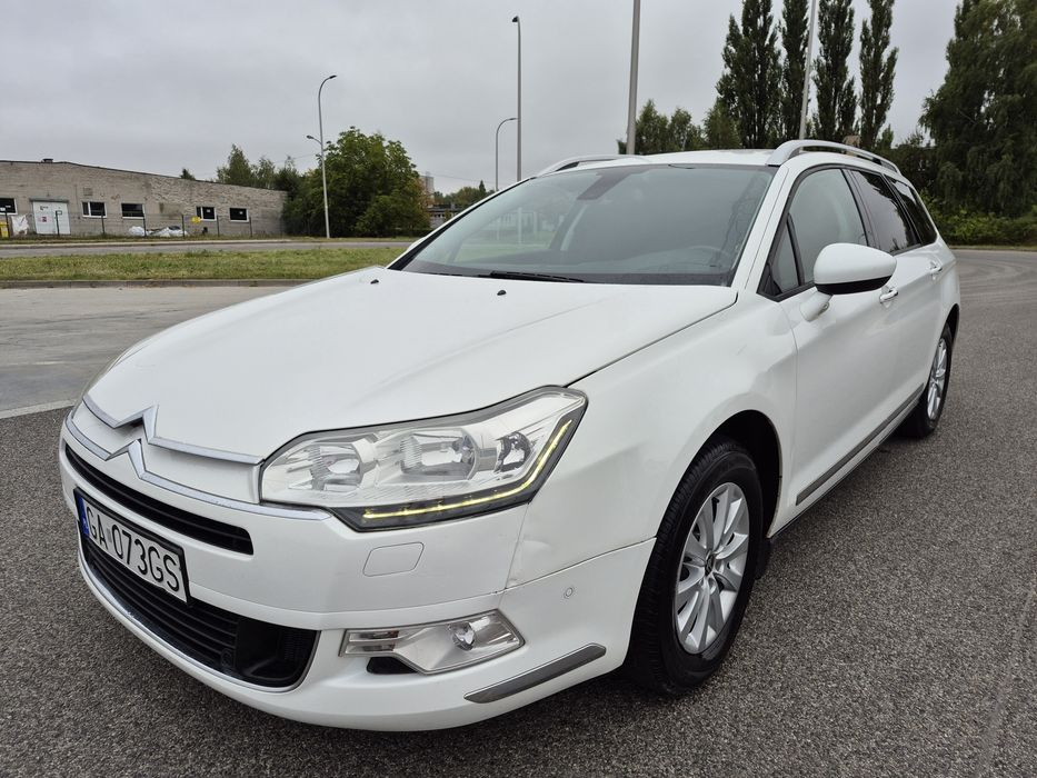 Citroen c5 x7 Lift 1.6 e-hdi 2011r, na zwykłym zawieszeniu, zadbany.