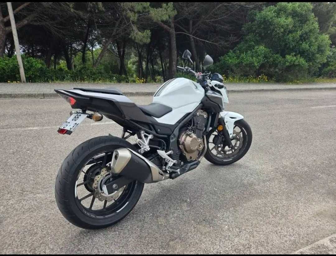 Mota Honda CB500F de 2017