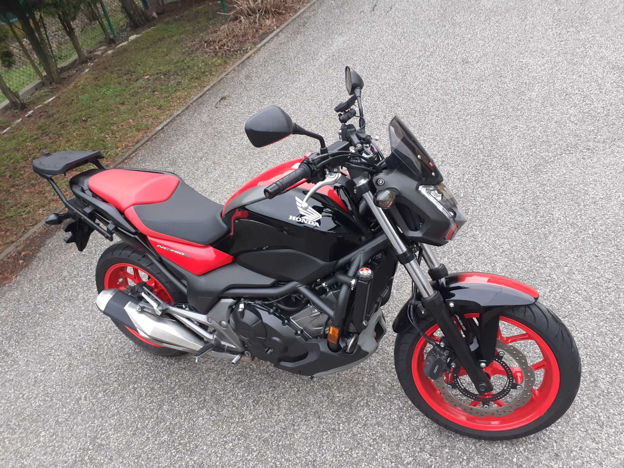 NC750 S z 2017 r. z Niemiec na A2 ks serwisowa Wzorowy stan  20499 zł