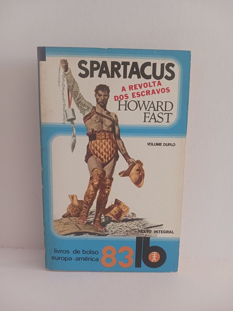 Livro Spartacus: A Revolta dos Escravos, de Howard Fast