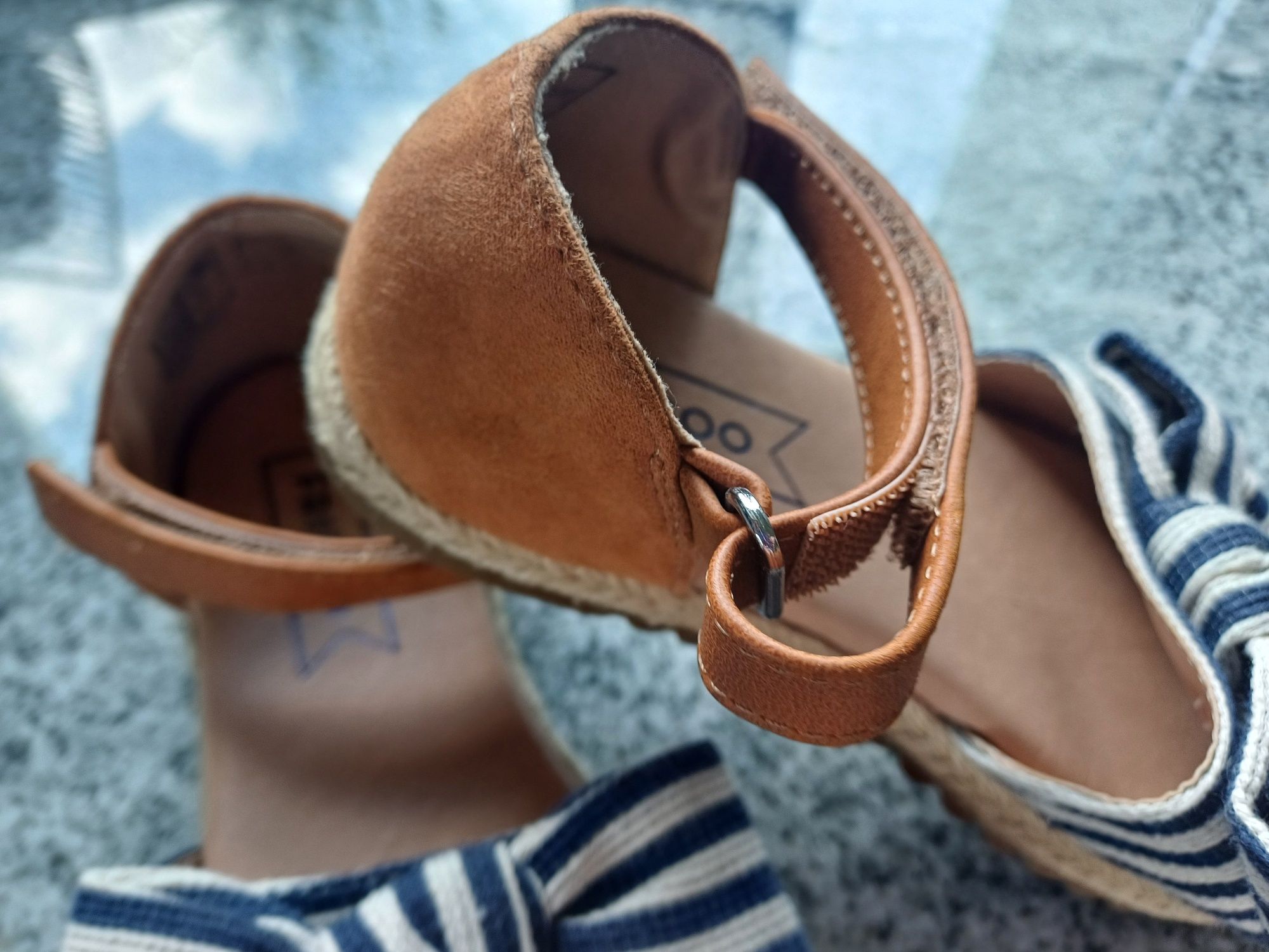 Sandałki espadryle 28r