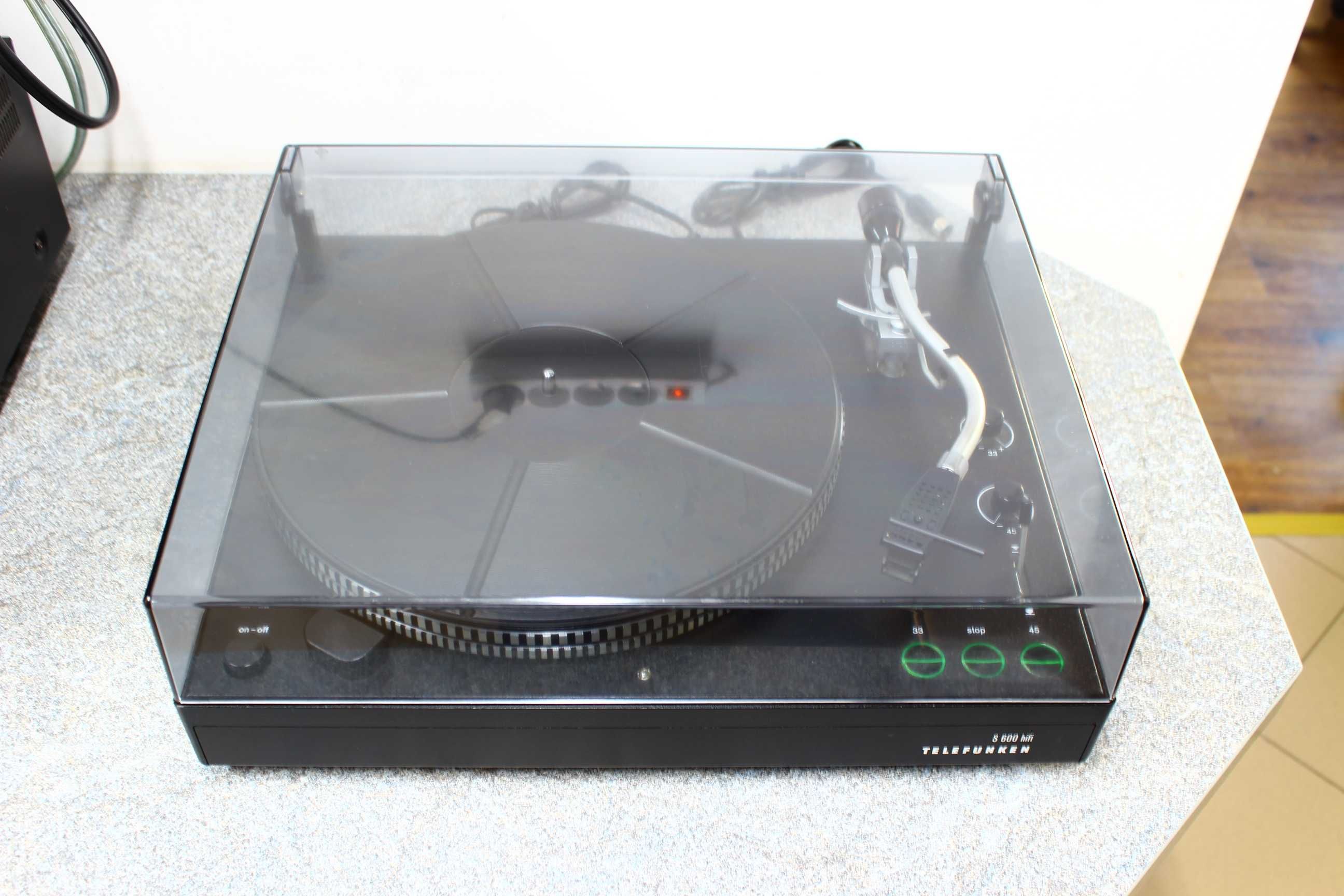 Gramofon Telefunken S 600 Shure V 15 III / Ortofon AS 212 Top Klasyk