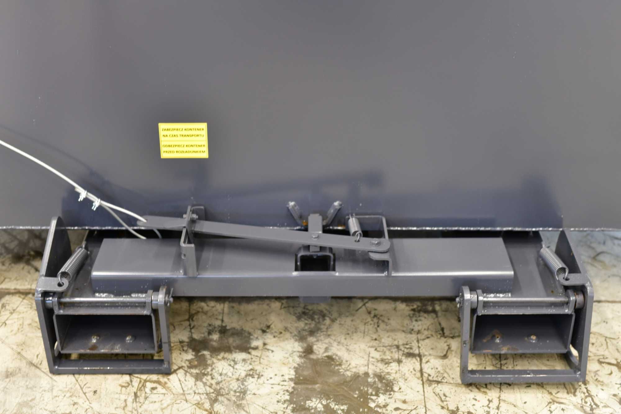 Kontener do wózka / Kontener samowyładowczy / Kontener 2200L / Koleba