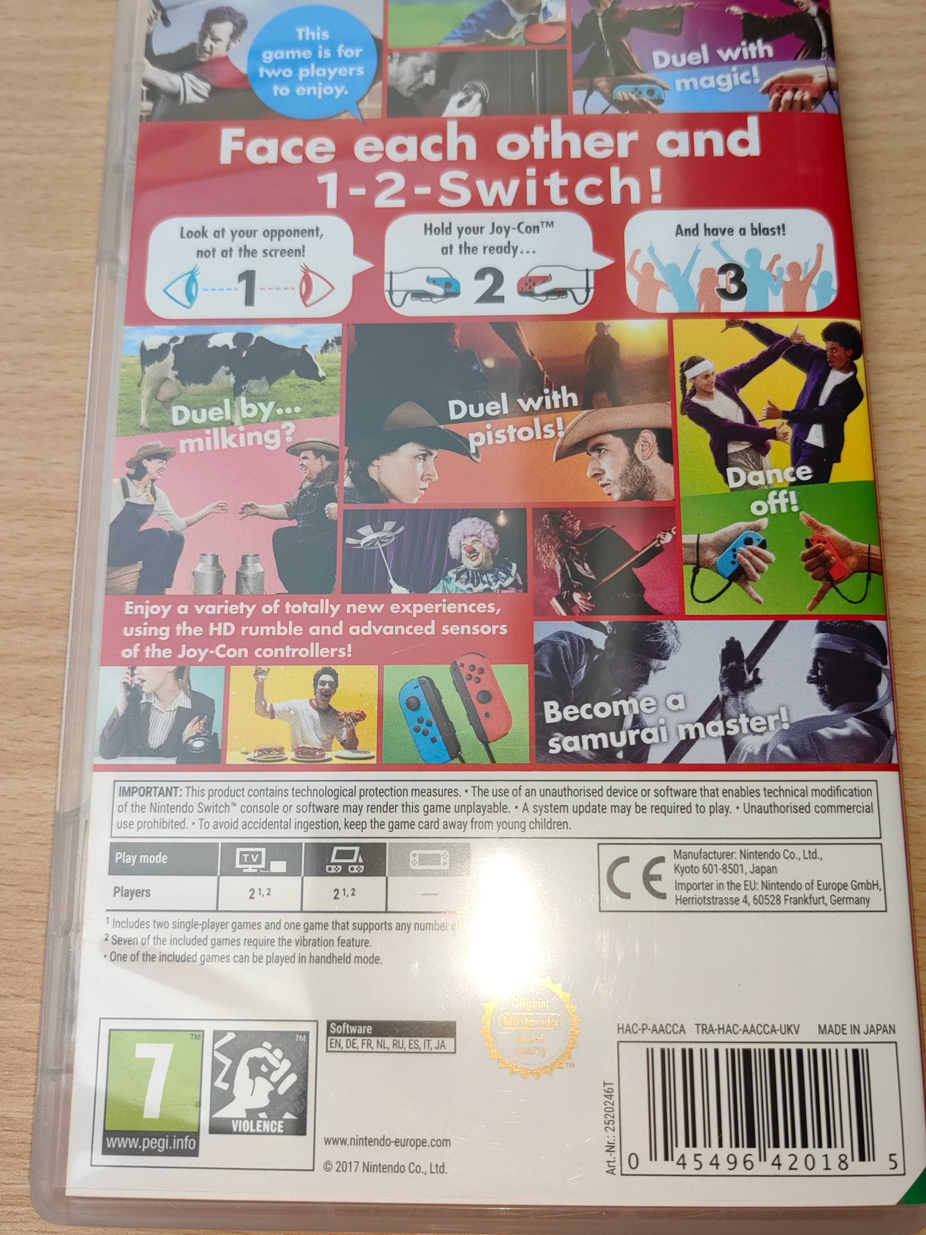 One two switch! Gra 1-2 Switch na Nintendo chyba switch:)