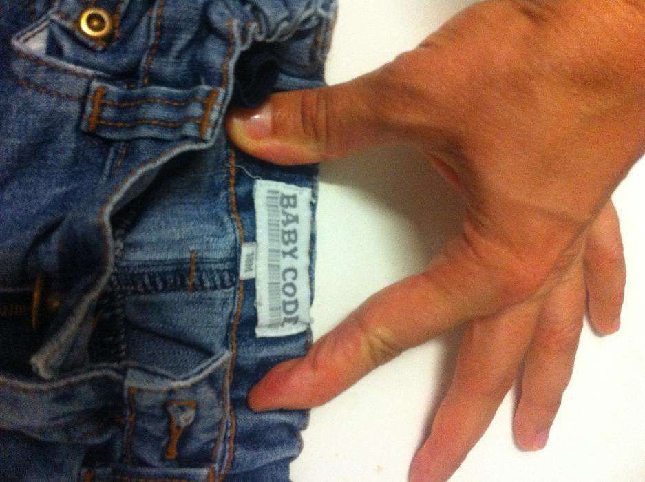 Jardineiras, calças ganga