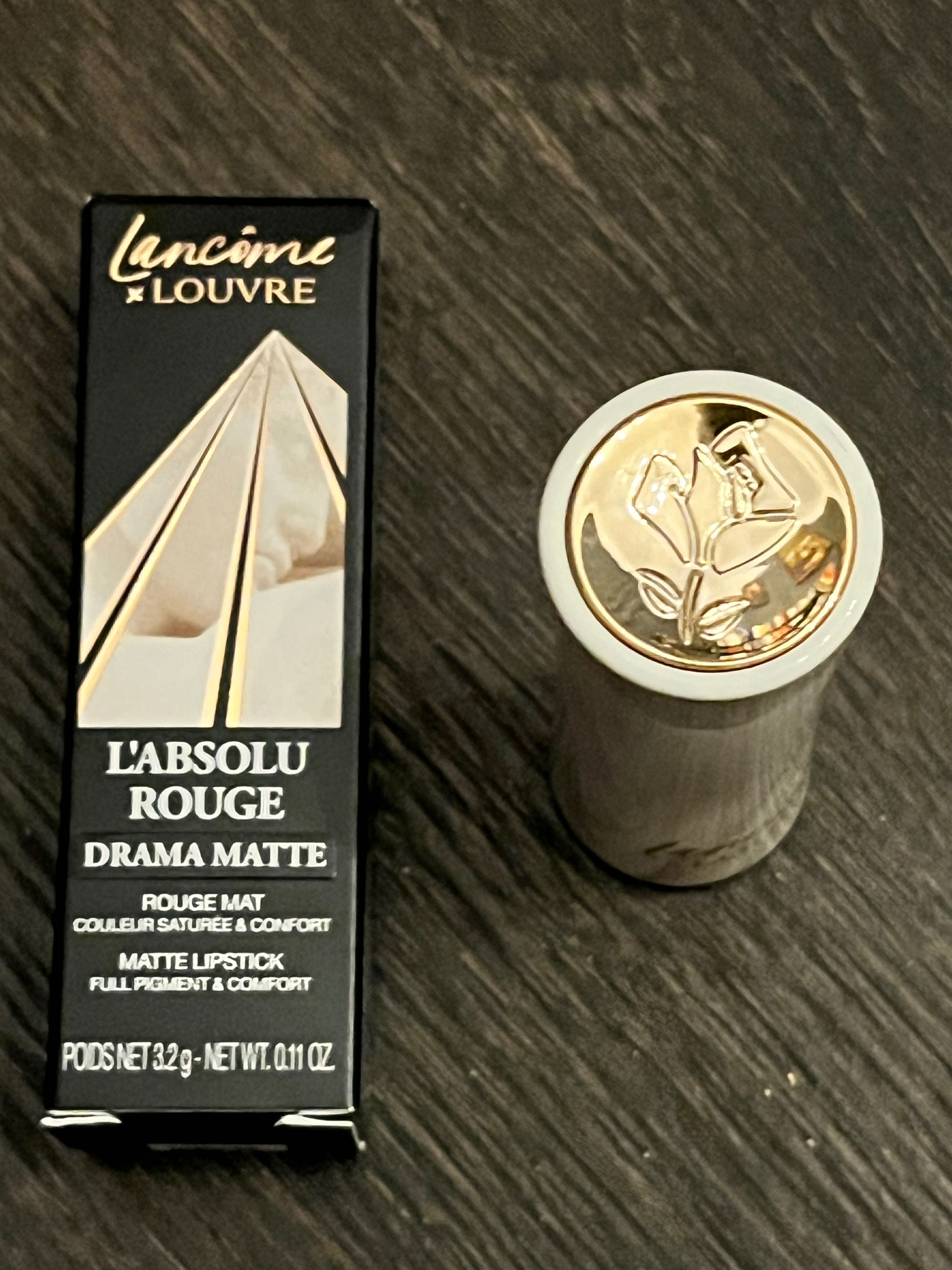 UNIKAT! Lancome&Louvre matowa pomadka z wyjątkowej kolekcji