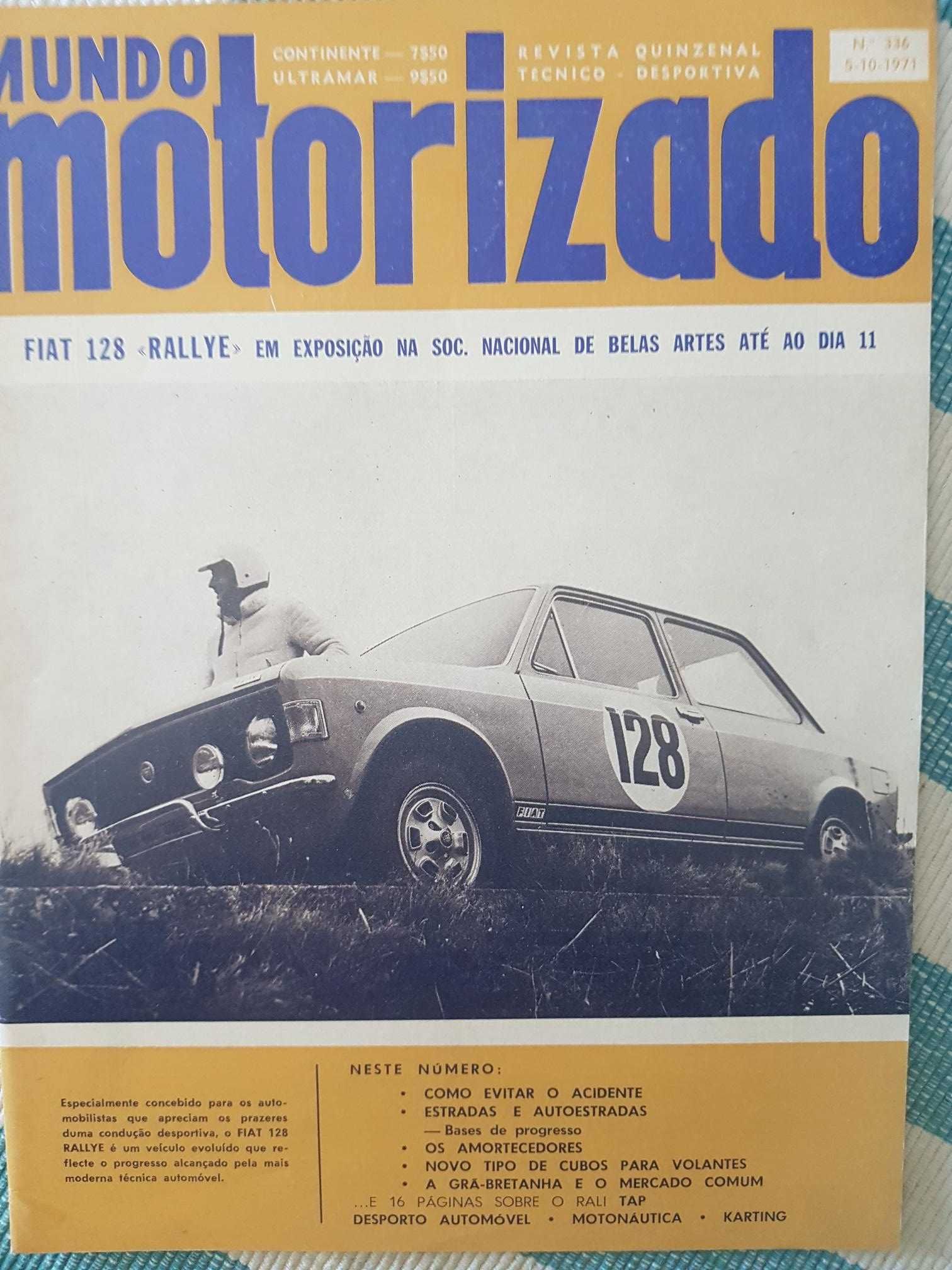 Revista Mundo Motorizado Nº336 (Ano:1971)