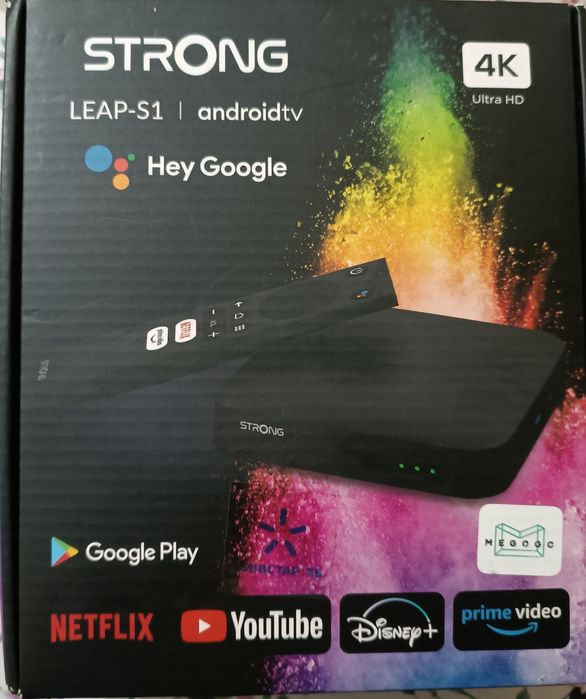 Медиаплеер STRONG Android TV box LEAP-S1