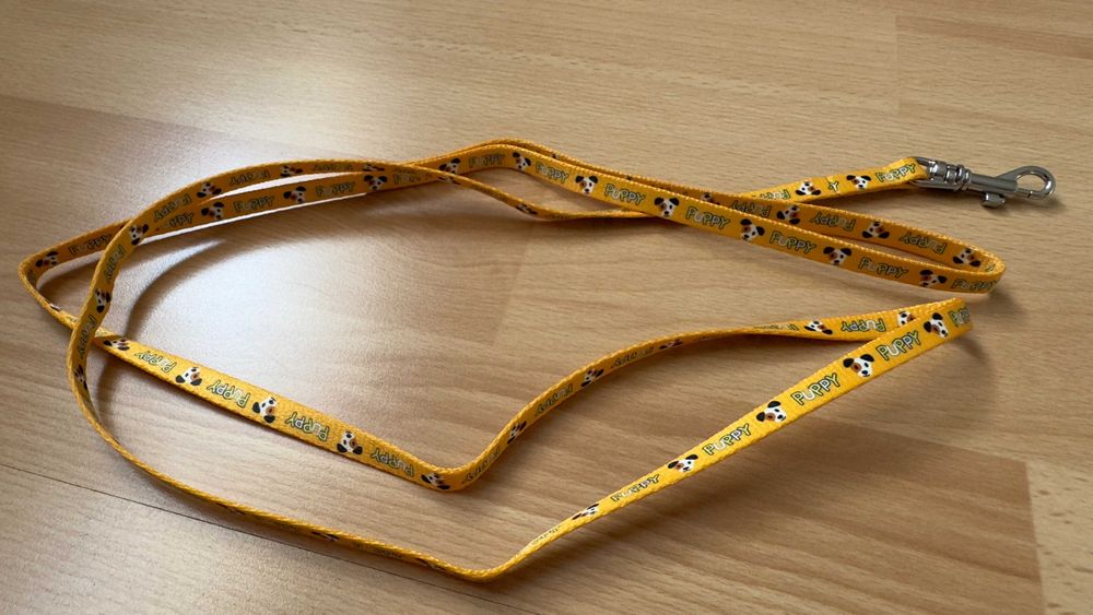 Pierwsza smycz dla szczeniaczka nowa 1,20m firmy Zolux