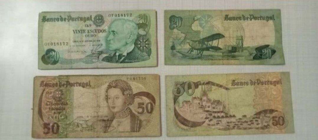 Notas de Escudo e outras