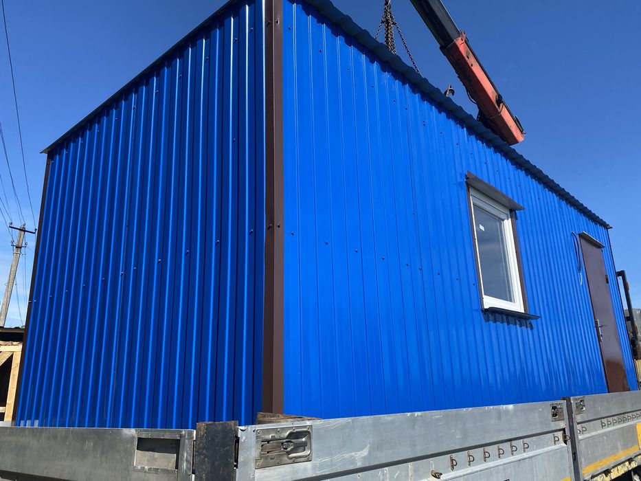 Готові до продажу побутівки Вагончики битовки дачні доміки