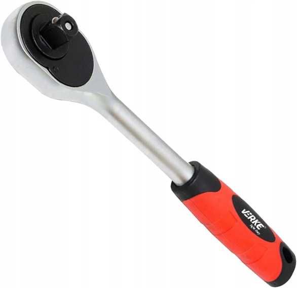 Grzechotka  1/2" CALA TRESZCZOTKA CRV pokrętło na klucz nasadowy  !!!