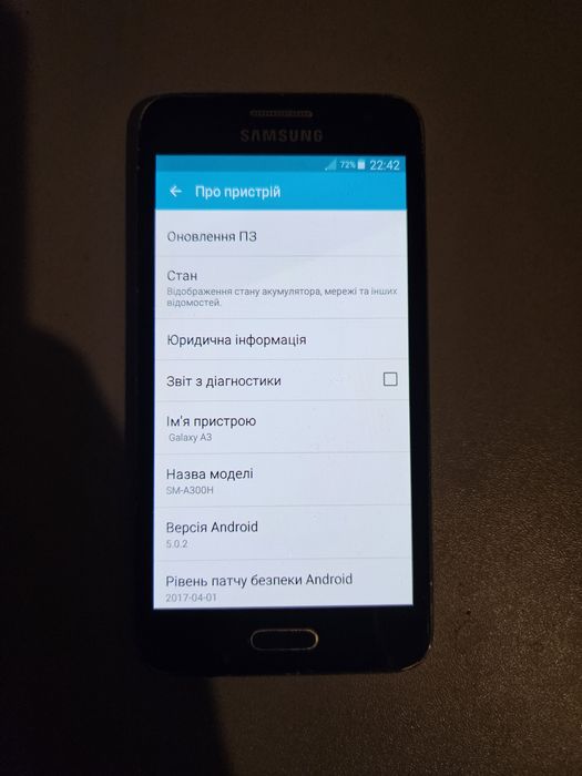 Samsung galaxy A3