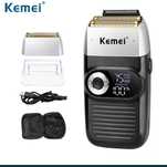Шейвер Kemei Km-2026, бритва, запасые лезвия