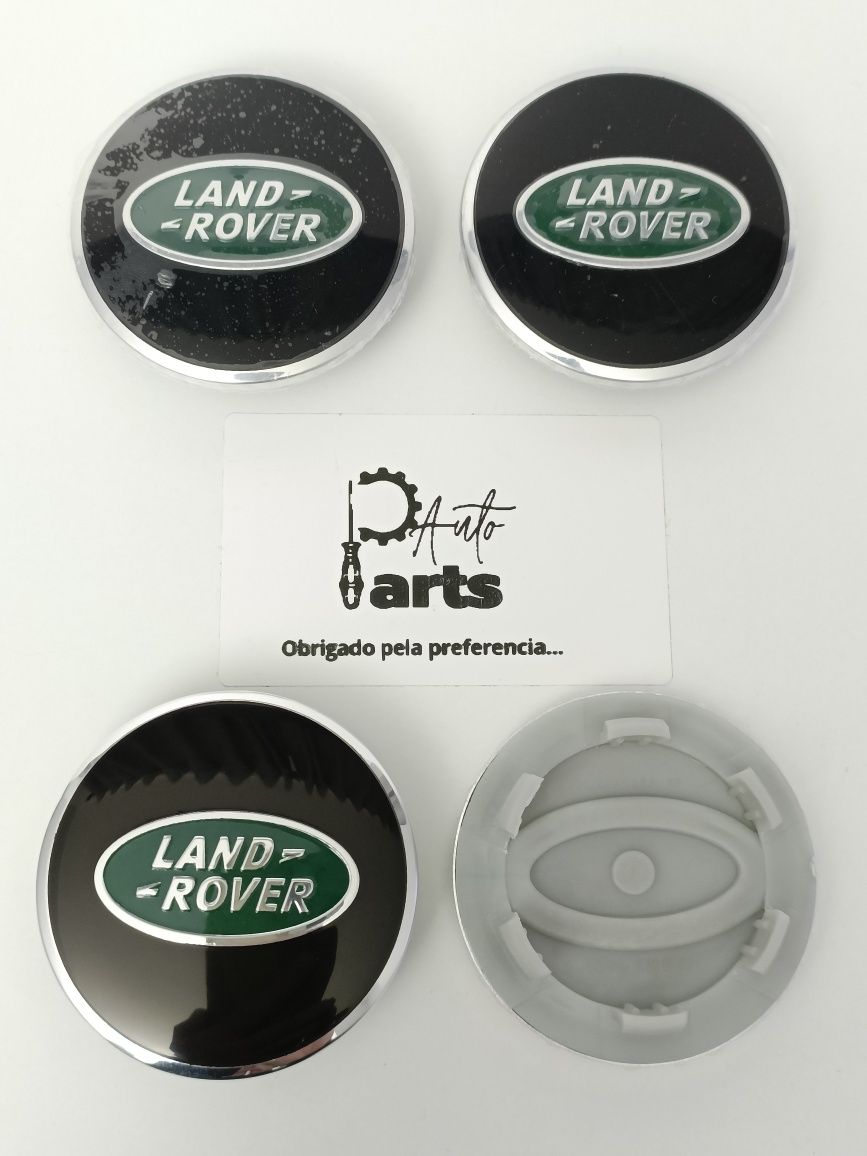 Centros de jante Land Rover/Range Rover 63mm