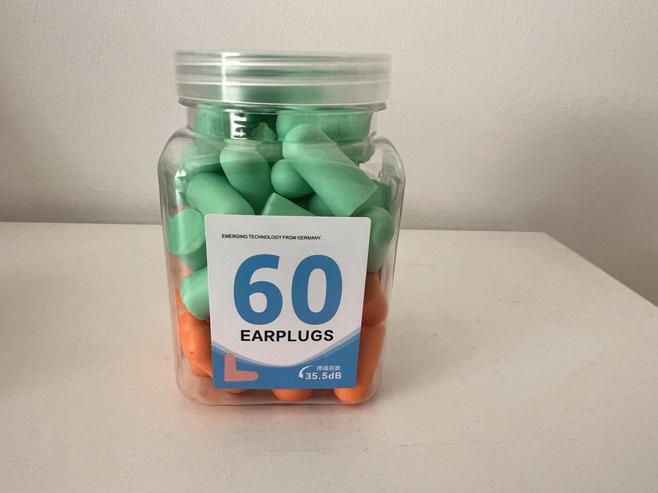 Tampões de ouvido 60 un / 30 pares