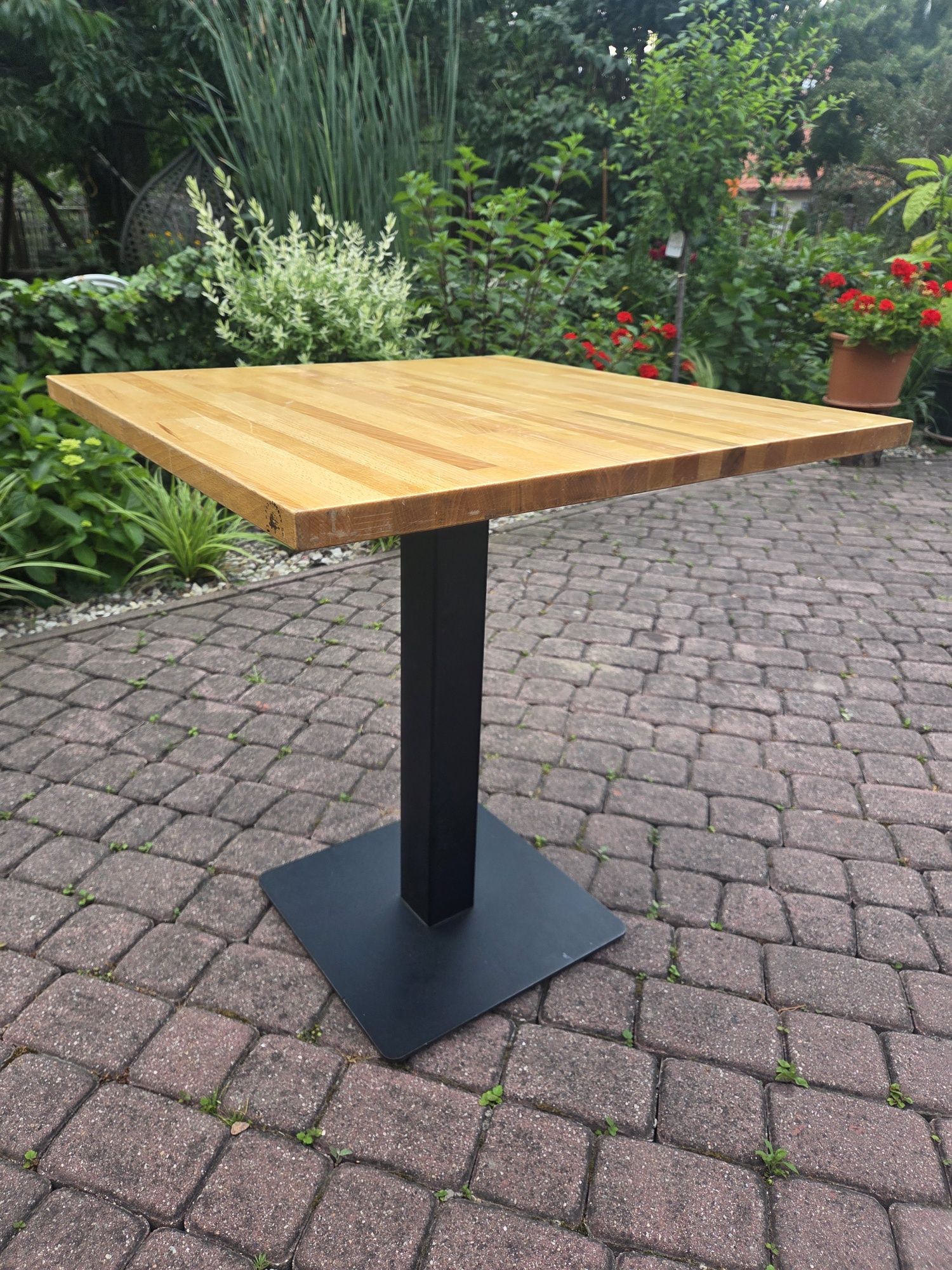 Stoły drewniane 70cm+70cm