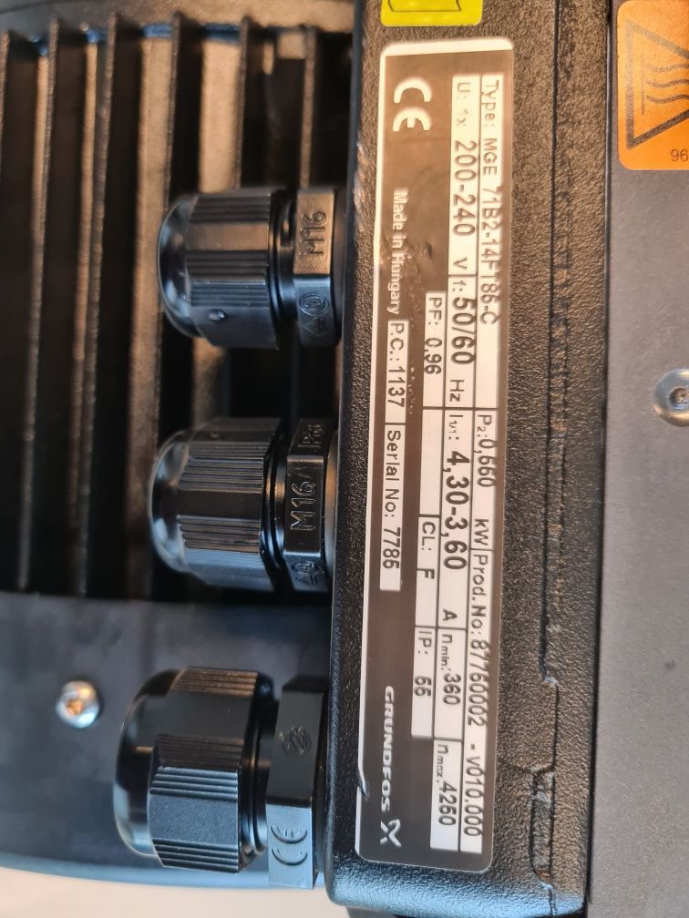 Silnik Grundfos MGE 71B2-14FT86-C