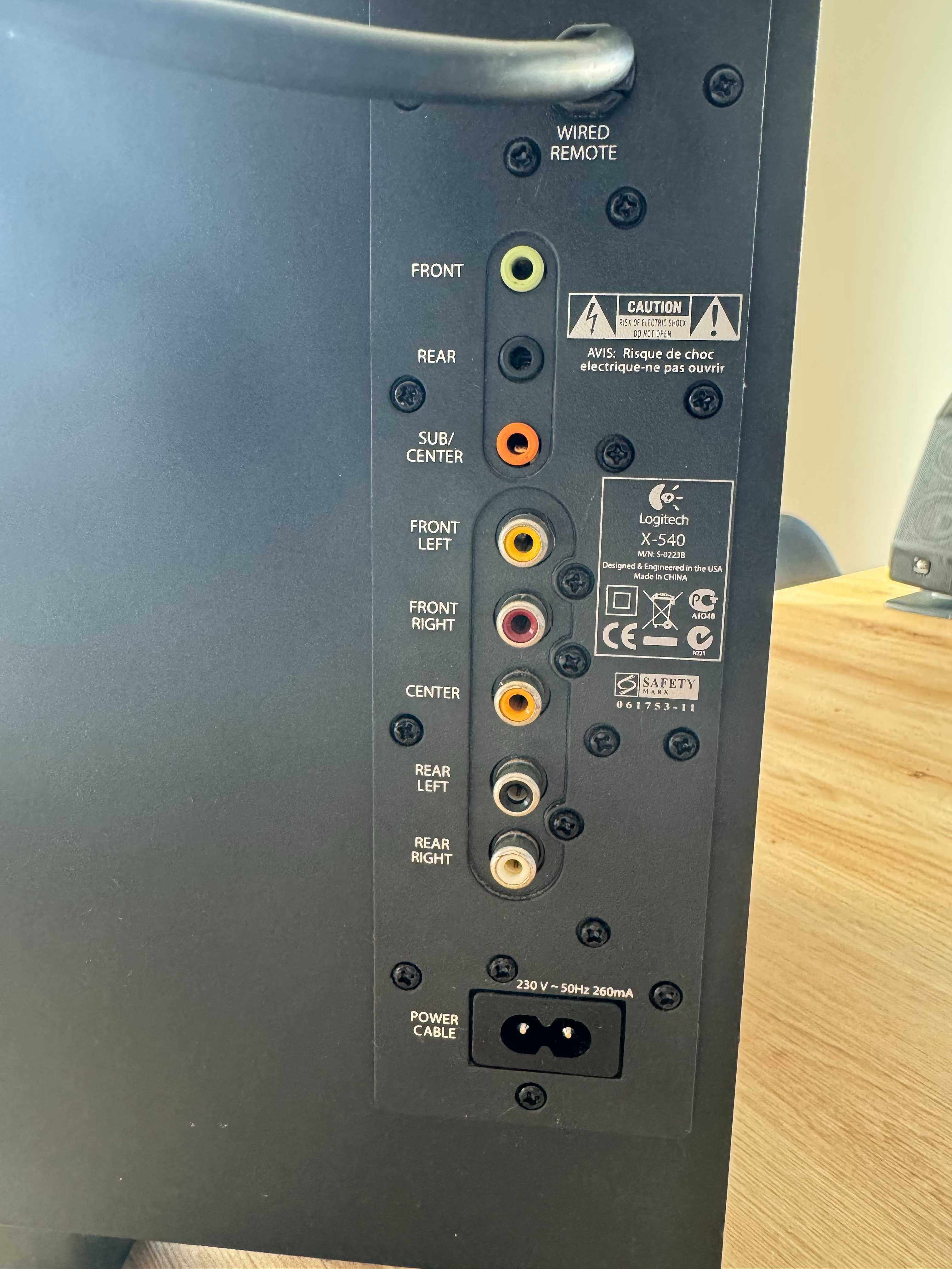 Głośniki Logitech X-540 5:1 Surround