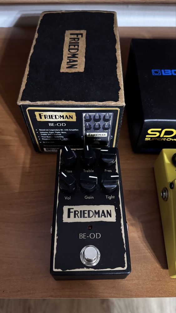 Efekt do gitary distorition preamp Friedman BE OD