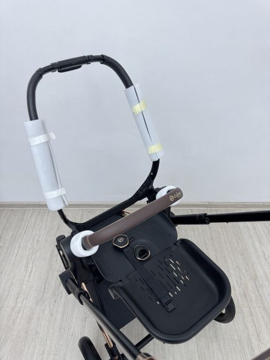 Cybex Priam 4.0 Rose Gold&Leaf Green коляска Сайбекс Пріам 2025
