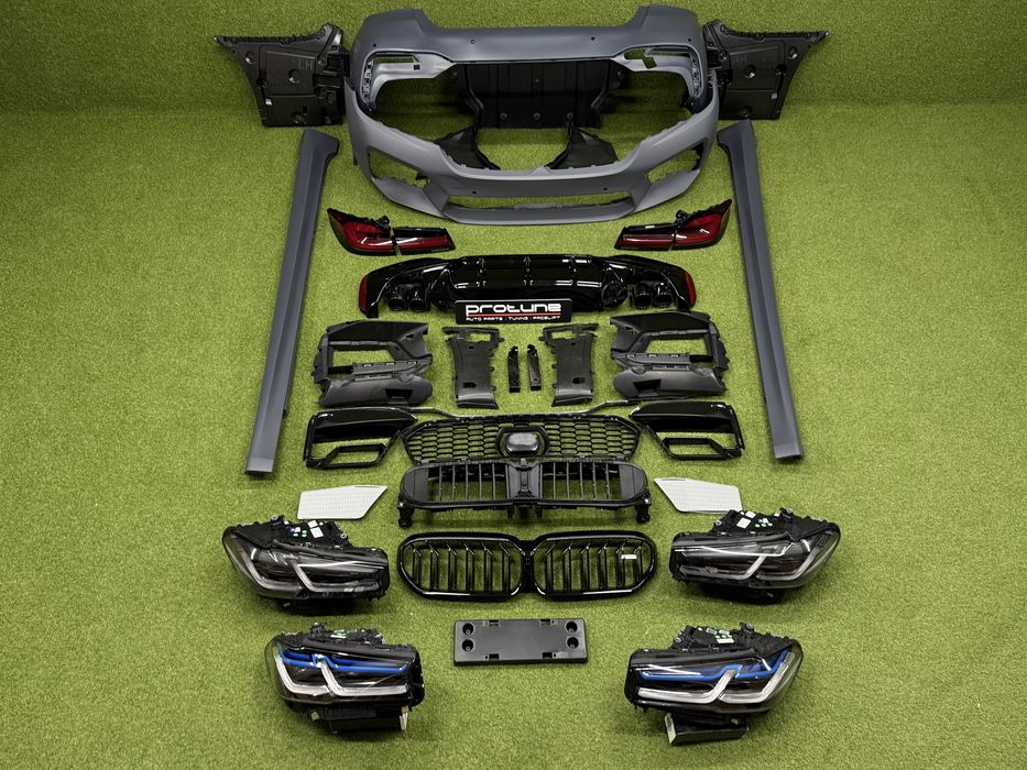 Обвес G30 рестайлинг BMW 5-Series M5 F90 Бампер фары фонари